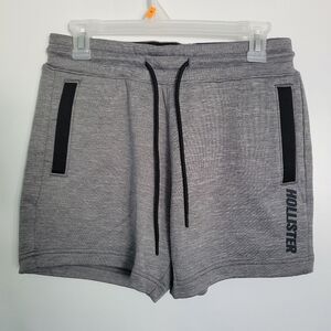 NWT Hollister Men's Jogger Shorts 5" Size XS Gray
